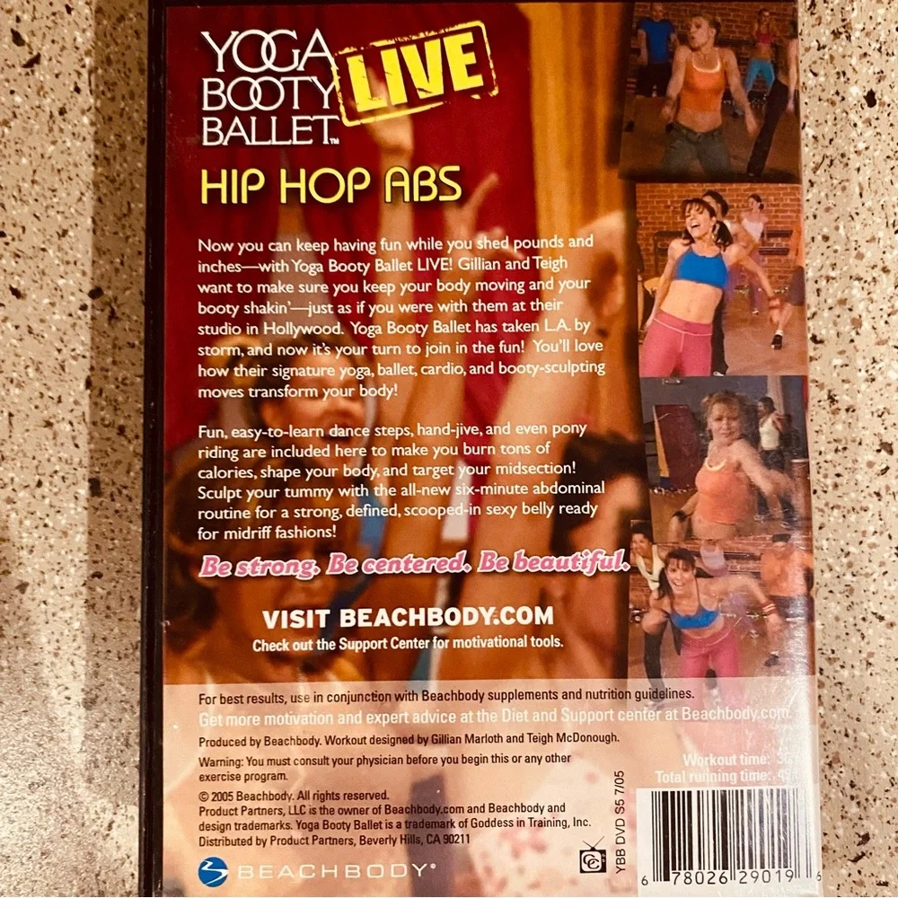 Yoga Booty Ballet Live DVD